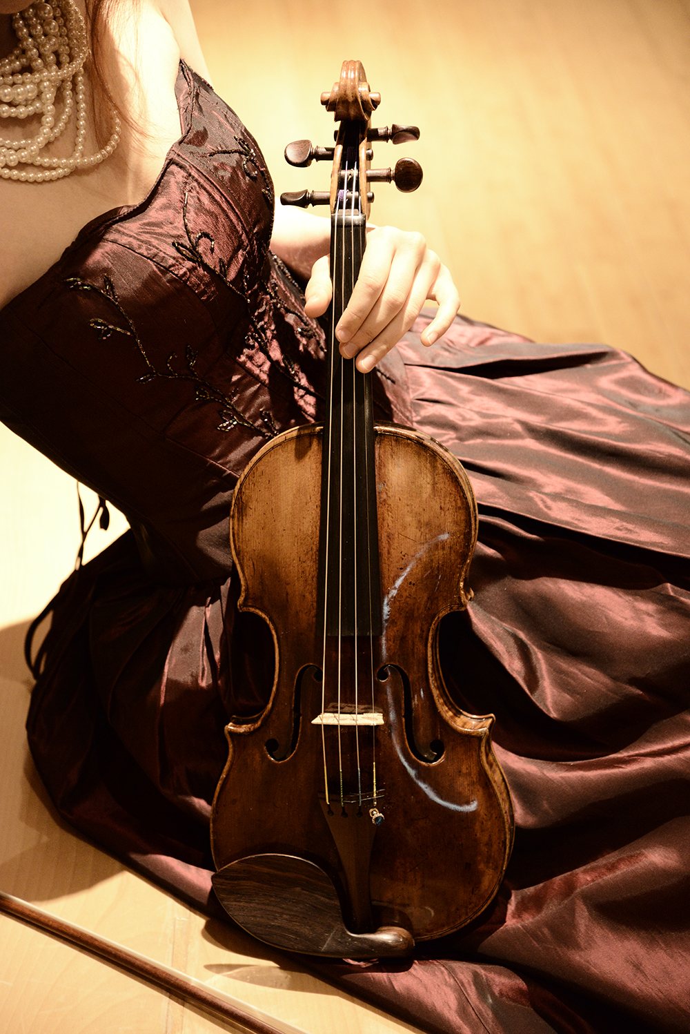 バイオリン奏者 音楽家プロフィール写真 アーティスト写真